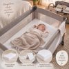 Hugzzz SNOOZE összecsukható utazóágy matrac 120 × 60 cm – fehér