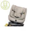 Lorelli Rodeo 360° I-Size forgatható autósülés (0-36 kg / 40–150cm) – Bézs, ISOFIX gyerekülés