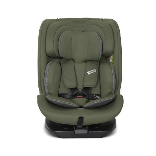 Lorelli Rodeo 360° I-Size forgatható autósülés (0-36 kg / 40–150cm) – Green&Gray, ISOFIX gyerekülés