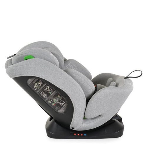 Moni FORZA prémium autósülés 40–150 cm – ISOFIX nélkül, szürke