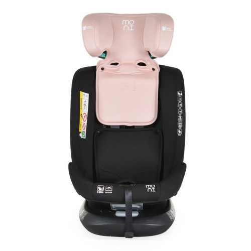 Moni Serengeti I-Size autósülés 40-150cm 360 fokban forgatható - Pink